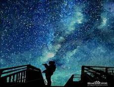 星空彩铅画简单又漂亮